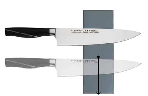 Tyrolit Messer schärfen Skizze TYROLIT Life Messer schärfen Skizze