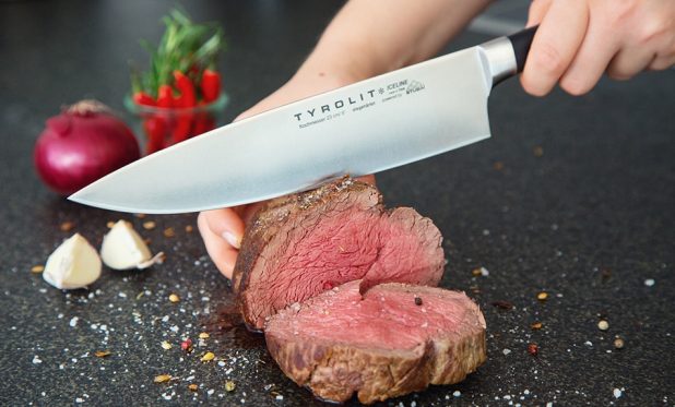 Tyrolit Kochmesser Anwendung TYROLIT Life Kochmesser 23cm Anwendung