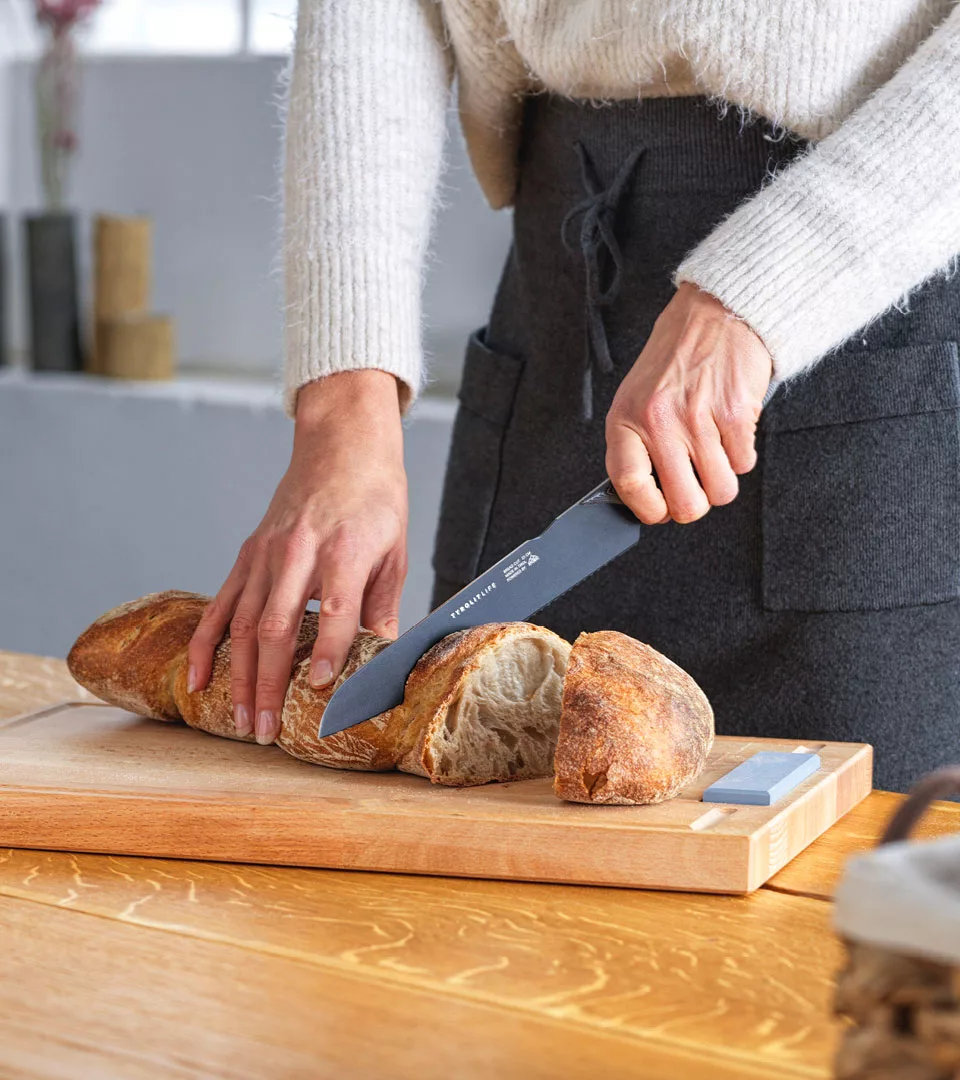 Tyrolit Bread Cut Brot schneiden TYROLIT Life Bread Cut Messer Brot schneiden