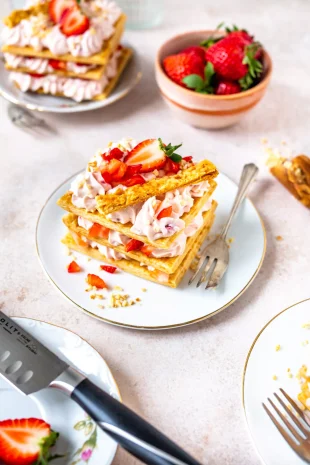 Erdbeer Mille Feuille